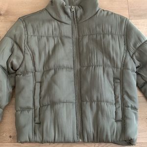 Abercrombie & Fitch bomber jacket Army green